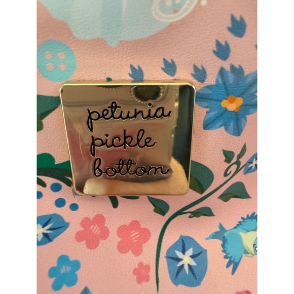 Petunia Pickle Bottom Disney Cinderella Pink Floral Backpack Diaper Bag - Picture 2 of 10